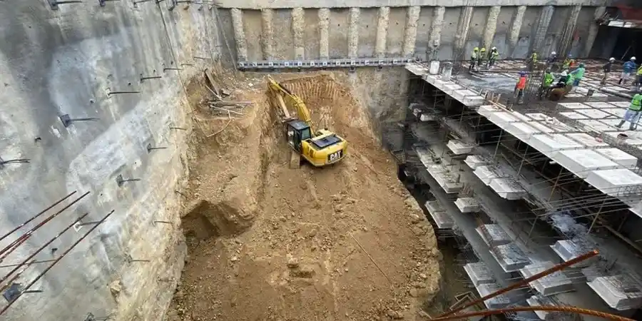 Illustrative image of Geotechnical design of deep excavations in Baton Rouge